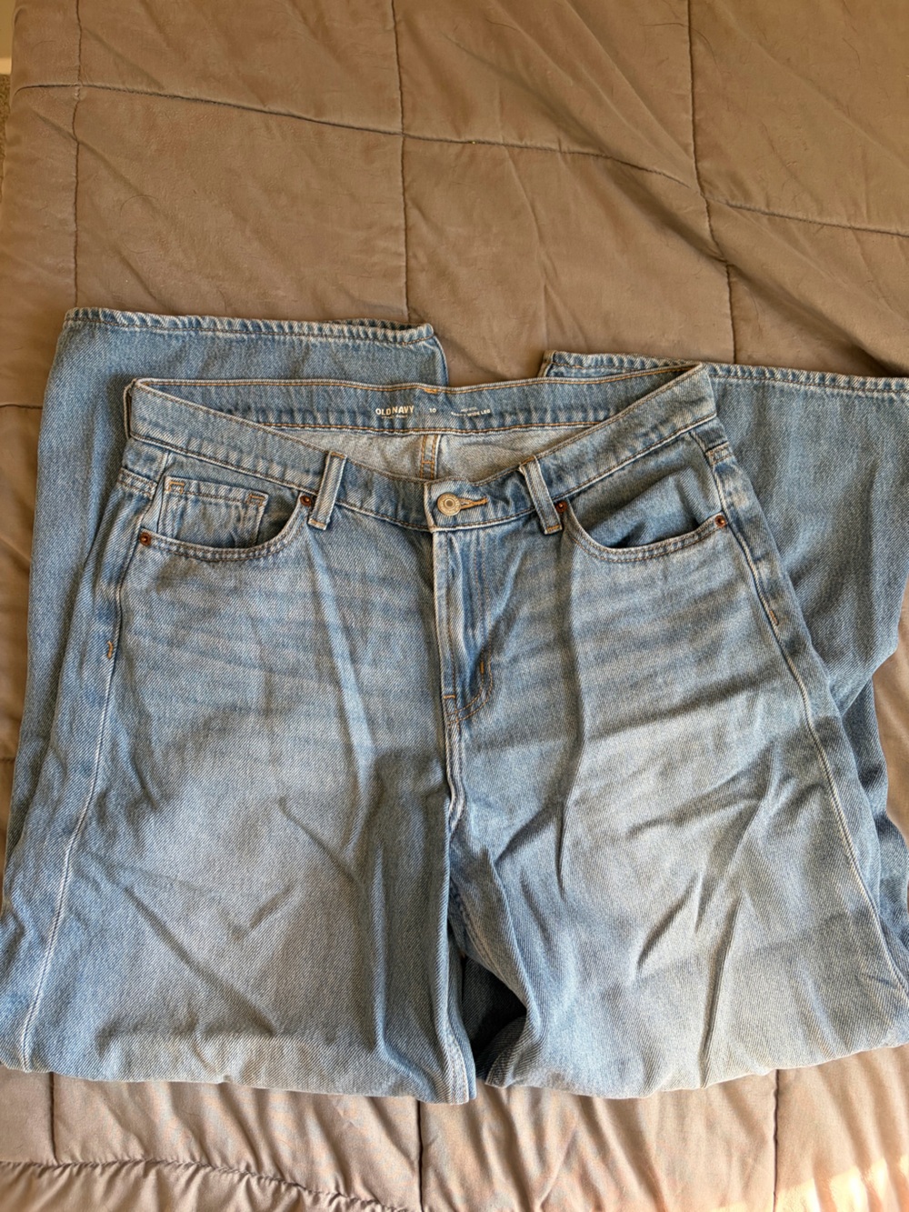 Old Navy Light Blue Wide Leg Jeans